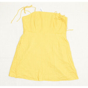 Old Navy Yellow Strapless Dress
